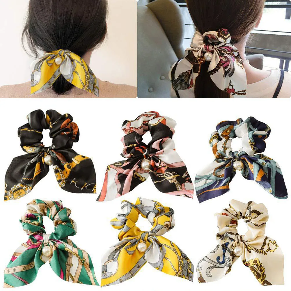 New Chiffon Bowknot Elastic Hair Band - Image 7