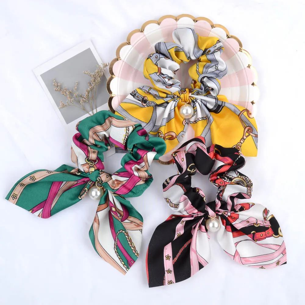 New Chiffon Bowknot Elastic Hair Band - Image 3