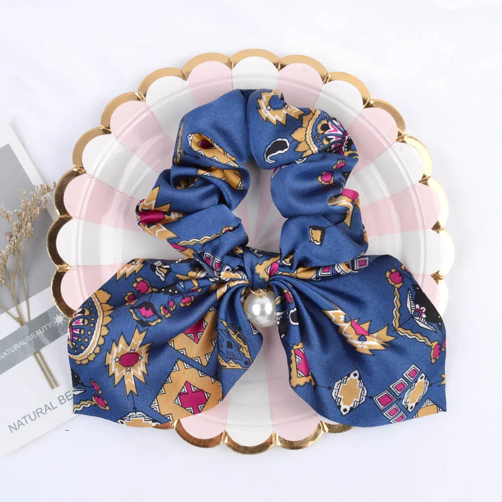 New Chiffon Bowknot Elastic Hair Band - Image 6