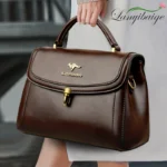High Quality Leather Shoulder Luxury Fashion Handbag