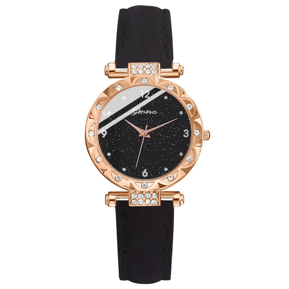 Womens Watches 5Pcs Set Luxury Rhinestone - Image 4