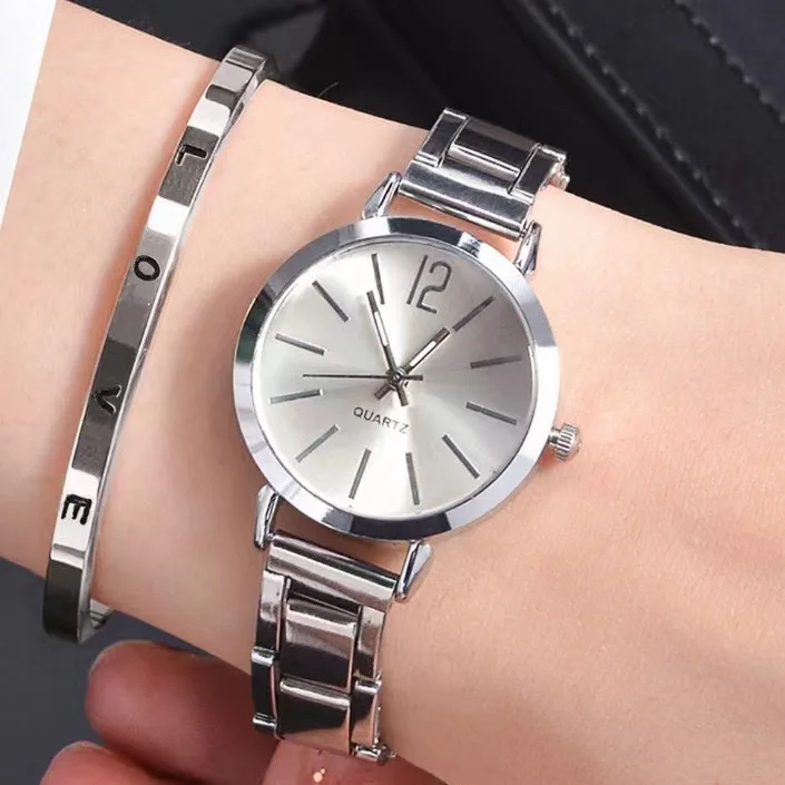 2pcs Set Luxury Watch - Image 2