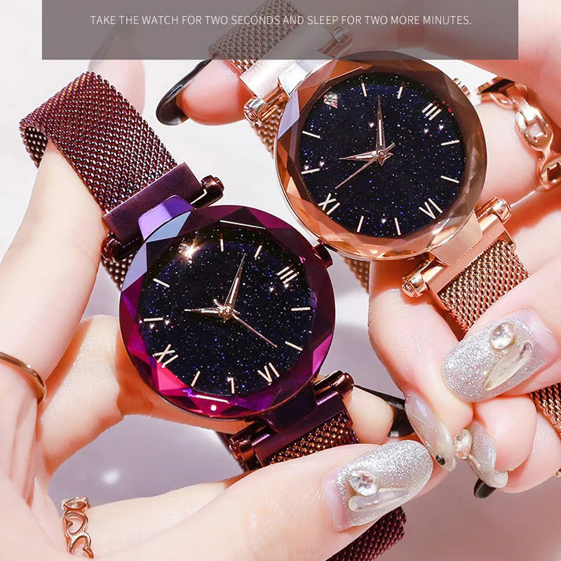 Womens Fashion Starry Sky Watch - Image 5