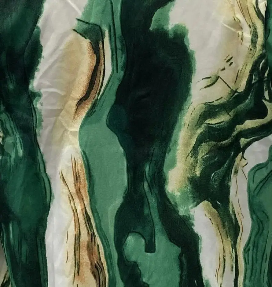 New Arrival Stylish Oil Painting Print Women's Shirt Top - Trendy Fashion Blouse - Image 6